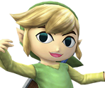 Toon Link - Super Smash Bros. Brawl
