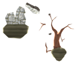 Ghostly Decorations - Super Mario Galaxy