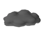 Gold Leaf Rain Cloud - Super Mario Galaxy