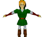 Link (Adult, Low Poly) - The Legend of Zelda: Ocarina of Time