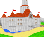 Peach's Castle Exterior - Super Mario 64