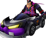 Captain Dark with Kart - Kingdom Hearts: Birth by Sleep