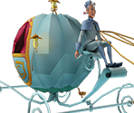Cinderella's Coach - Kingdom Hearts: Birth by Sleep