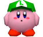 Kirby (Luigi) - Super Smash Bros.