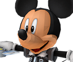 Mickey (Low-Poly) - Kingdom Hearts: Birth by Sleep