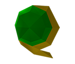 Kokiri Emerald - The Legend of Zelda: Ocarina of Time
