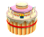 Toy Time Cake Planet - Super Mario Galaxy
