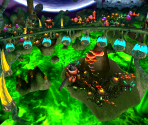 Asteroid Coaster World Map - Sonic Colors