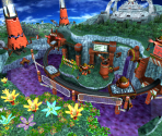 Planet Wisp World Map - Sonic Colors