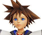 Sora (Kingdom Hearts 1 Outfit, High-Poly) - Kingdom Hearts 2 Final Mix (JPN)
