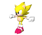 Super Sonic (Classic, Low-Poly) - Sonic the Hedgehog Customs