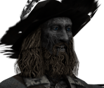 Barbossa (Undead, High-Poly) - Kingdom Hearts 2 Final Mix (JPN)