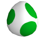 Yoshi Egg - New Super Mario Bros. Wii