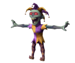 Jester Zombie - Zombie Panic in Wonderland