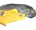 Kushan Repair Corvette - Homeworld