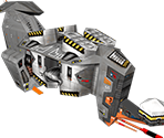 Disabled Drone Frigate - Homeworld