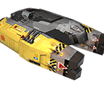 Disabled Salvage Corvette - Homeworld
