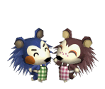 Sable & Mabel Trophy - Super Smash Bros. Brawl