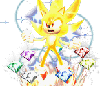 Super Sonic Trophy - Super Smash Bros. Brawl