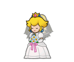 Wedding Peach Trophy - Super Smash Bros. Brawl