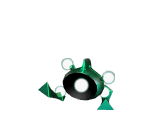 Green Alloy Trophy - Super Smash Bros. Brawl