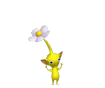 Yellow Pikmin Trophy - Super Smash Bros. Brawl