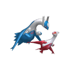 Latios & Latias Trophy - Super Smash Bros. Brawl