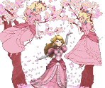Peach Blossom Trophy - Super Smash Bros. Brawl