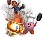 Cook Kirby Trophy - Super Smash Bros. Brawl