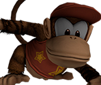 Diddy Kong (2) Trophy - Super Smash Bros. Brawl