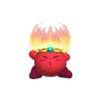Fire Kirby Trophy - Super Smash Bros. Brawl