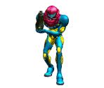 Samus (Fusion Suit) Trophy - Super Smash Bros. Brawl