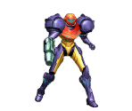 Samus (Gravity Suit) Trophy - Super Smash Bros. Brawl