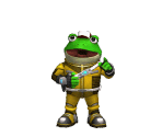 Slippy Toad Trophy - Super Smash Bros. Brawl