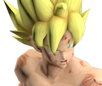 Goku (Battle Damage, Super Saiyan) - Dragon Ball Z: Budokai
