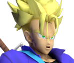 Trunks (Future, Ultra Super Saiyan) - Dragon Ball Z: Budokai