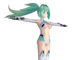 Green Heart - Hyperdimension Neptunia mk2