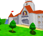 Peach's Castle Exterior - Super Mario 64