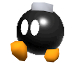 Bob-omb & Bob-omb Buddy - Super Mario 64