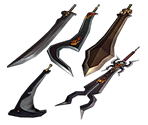 Auron's Katanas - Final Fantasy X