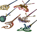 Yuna's Staves - Final Fantasy X