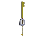Kingdom Key D (Halloween Town) - Kingdom Hearts Re: Chain of Memories