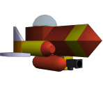 Gummi Ship (Kingdom) - Kingdom Hearts
