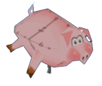Pig Balloon - Earthworm Jim 3D