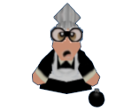 Bomb-Throwing Grandma - Earthworm Jim 3D