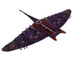 Egg Fleet Manta Ship - Sonic Heroes