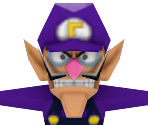 Waluigi - Mario Kart DS