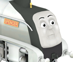 Spencer The Silver Engine - Thomas & Friends: Hero of the Rails