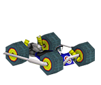 4-Wheel Cradle - Mario Kart DS