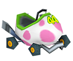 Unused Pink Egg 1 - Mario Kart DS